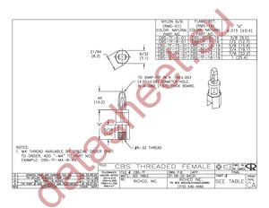 CBS-TF-10-19 datasheet  